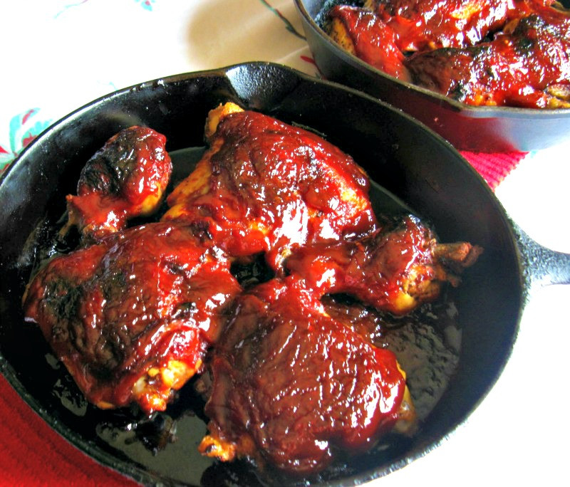 Baked Bbq Chicken Legs Sweet Baby Ray'S
 Cooking with K Oven Baked BBQ Chicken the secret to