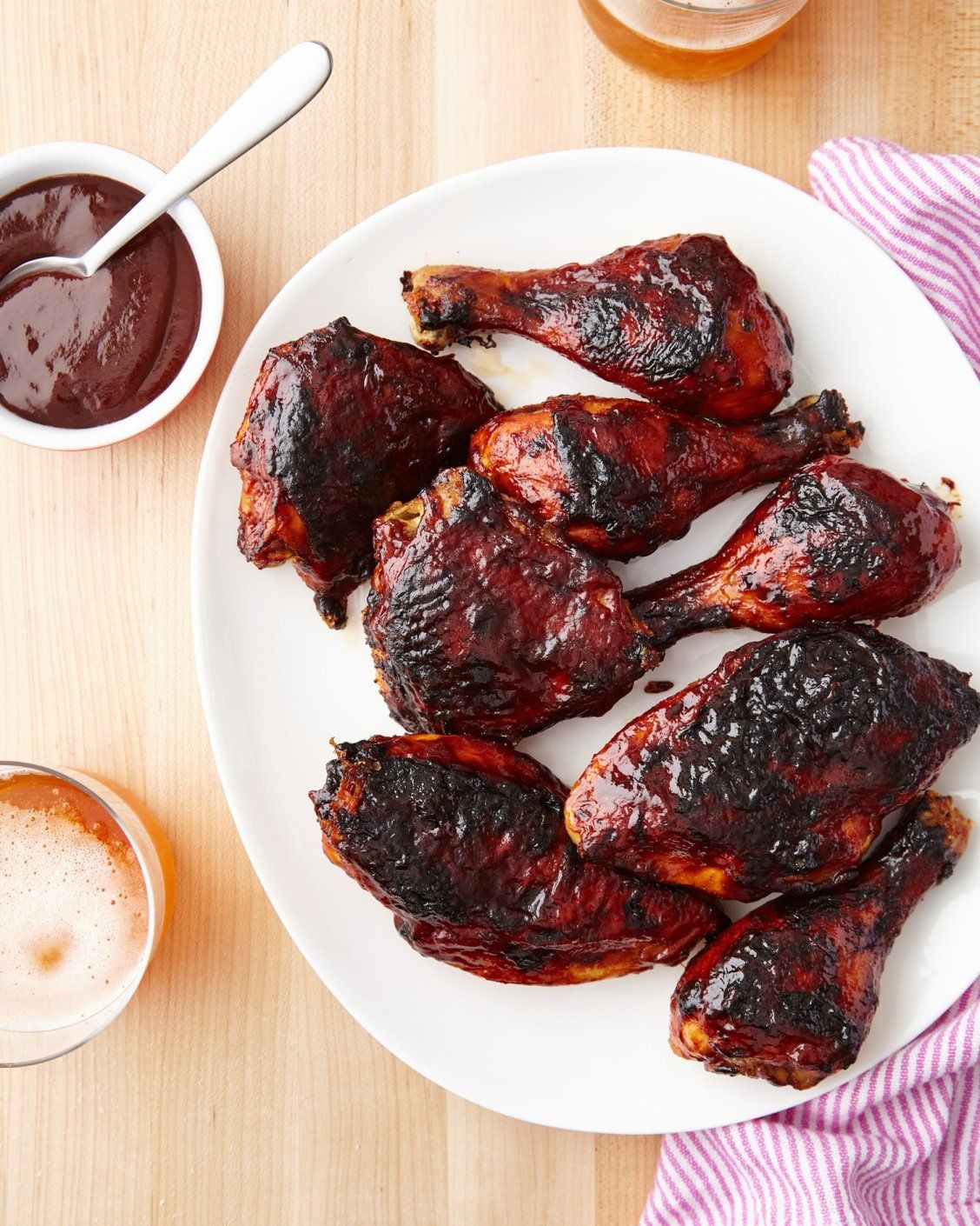 Baked Bbq Chicken Legs Sweet Baby Ray'S
 How To Make the Easiest BBQ Chicken in the Oven