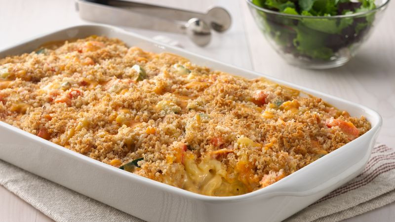 Baked Macaroni And Cheese With Chicken
 Macaroni and Cheesy Chicken Baked Casserole Recipe