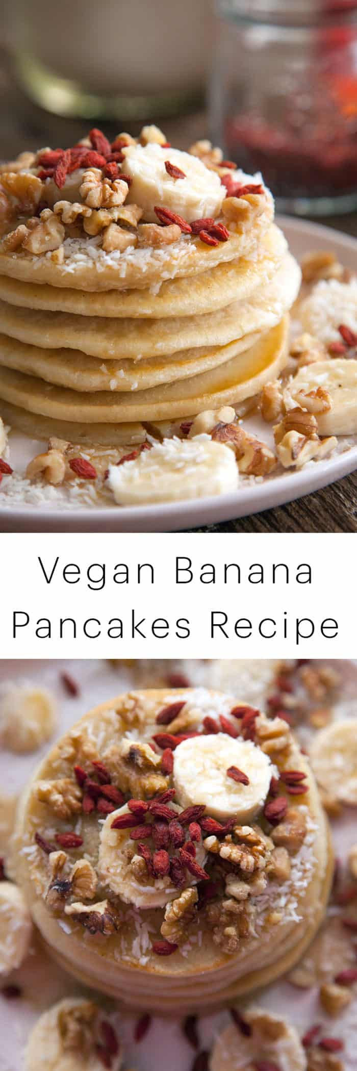 Banana Vegan Pancakes
 Banana Pancakes Vegan Recipe