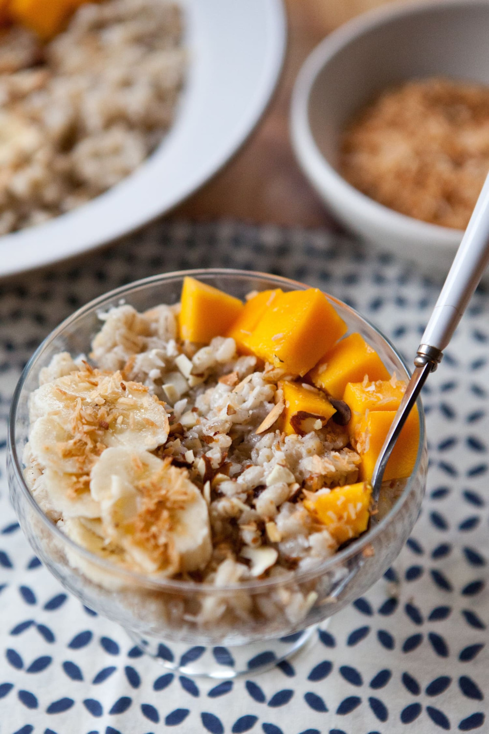 Barley Recipes Breakfast
 Breakfast Barley Bowl with Mango Coconut and Banana