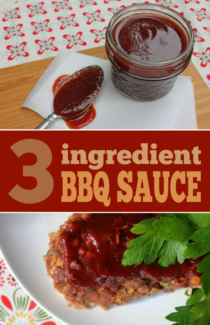 Basic Bbq Sauce Recipes
 3 Ingre nt BBQ Sauce the easiest recipe EVER Frugal