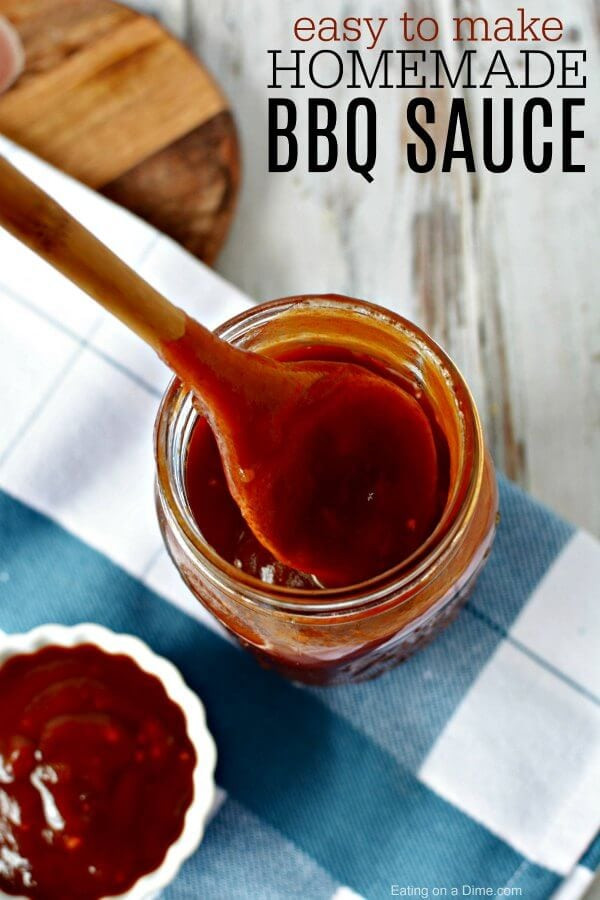 Basic Bbq Sauce Recipes
 Easy Homemade BBQ Sauce Recipe Homemade bbq sauce in minutes