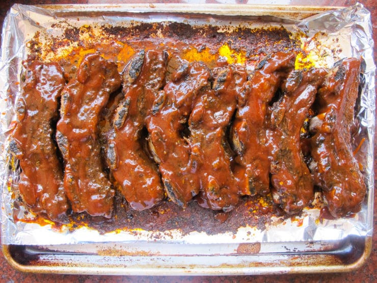 Bbq Beef Short Ribs Oven
 Oven Barbecued Flanken Ribs Tender Smoky BBQ Short Ribs