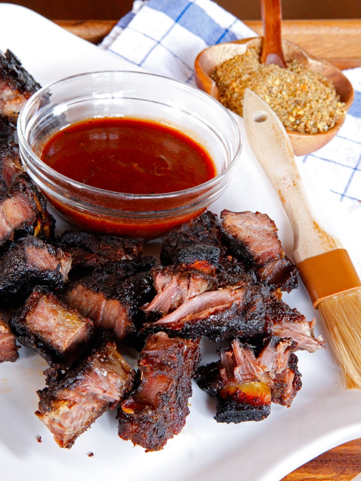 Bbq Beef Short Ribs Oven
 Corky s Oven Barbecued Flanken Ribs Smoky BBQ Short Ribs
