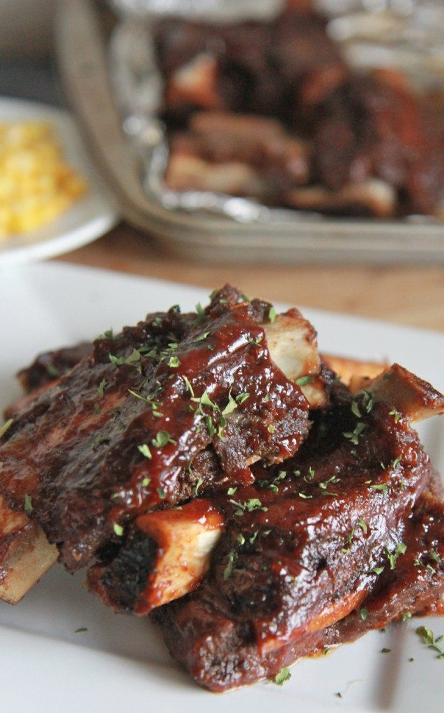 Bbq Beef Short Ribs Oven
 BEST Easy Oven Baked Beef Ribs Recipe