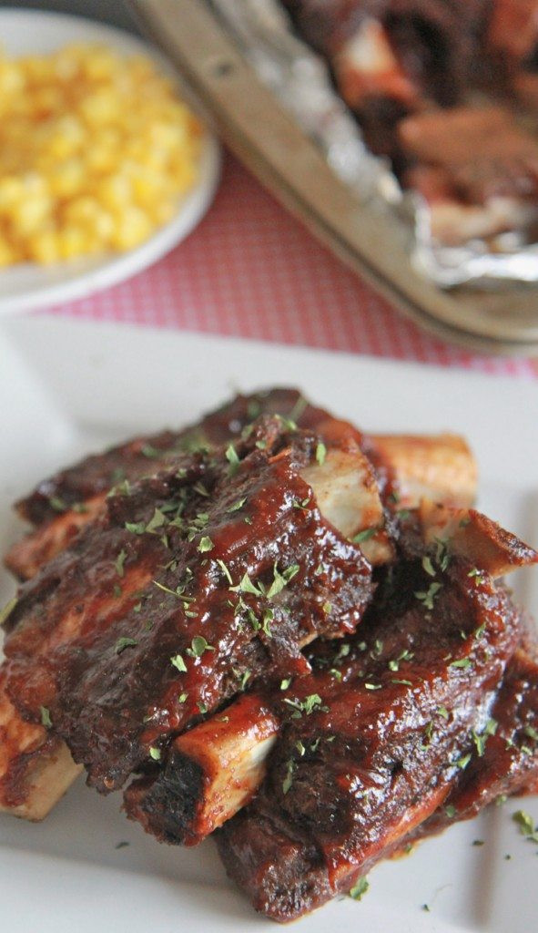 Bbq Beef Short Ribs Oven
 BEST Easy Oven Baked Beef Ribs Recipe