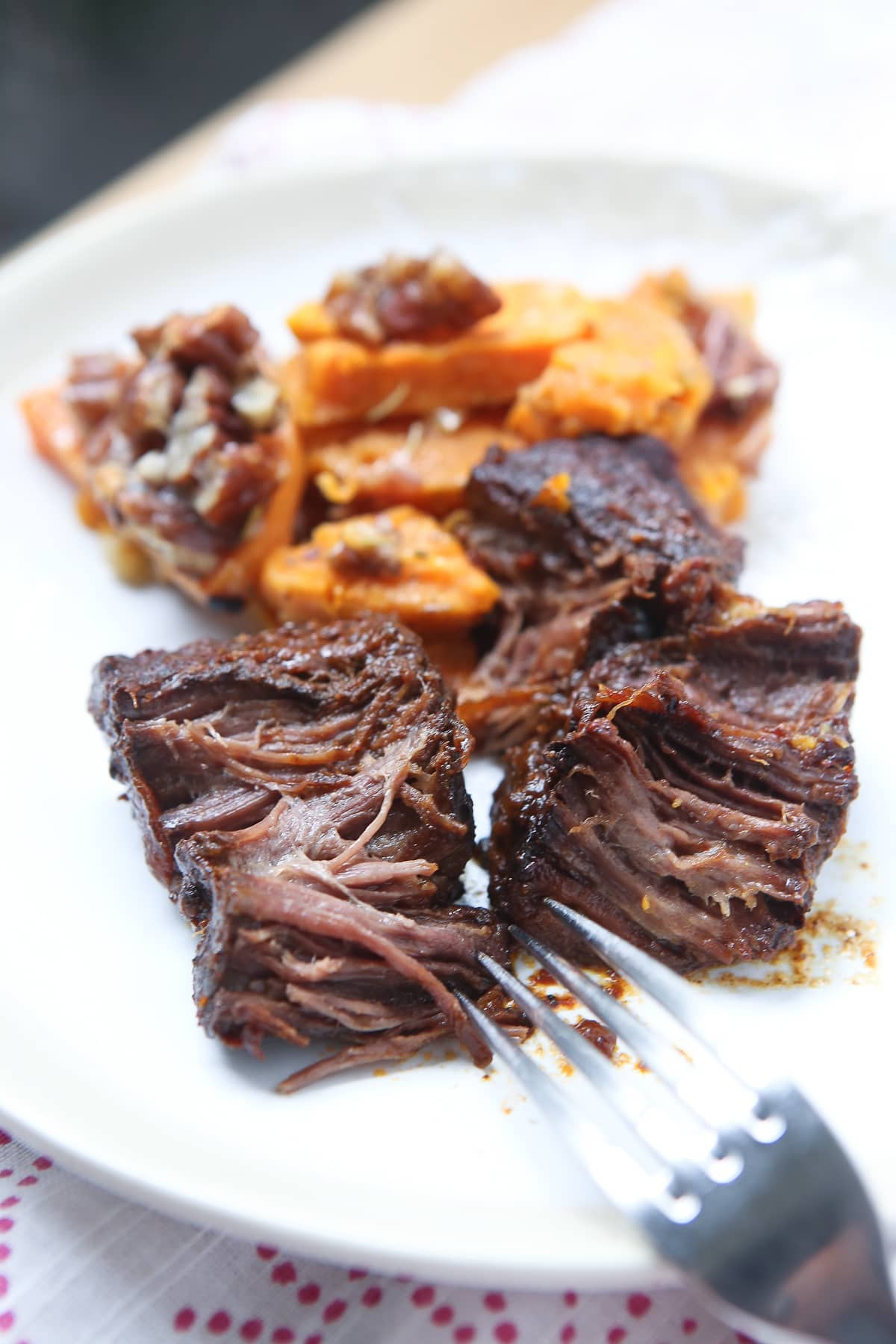 Bbq Beef Short Ribs Slow Cooker
 Slow Cooker Barbecue Short Ribs Aggie s Kitchen