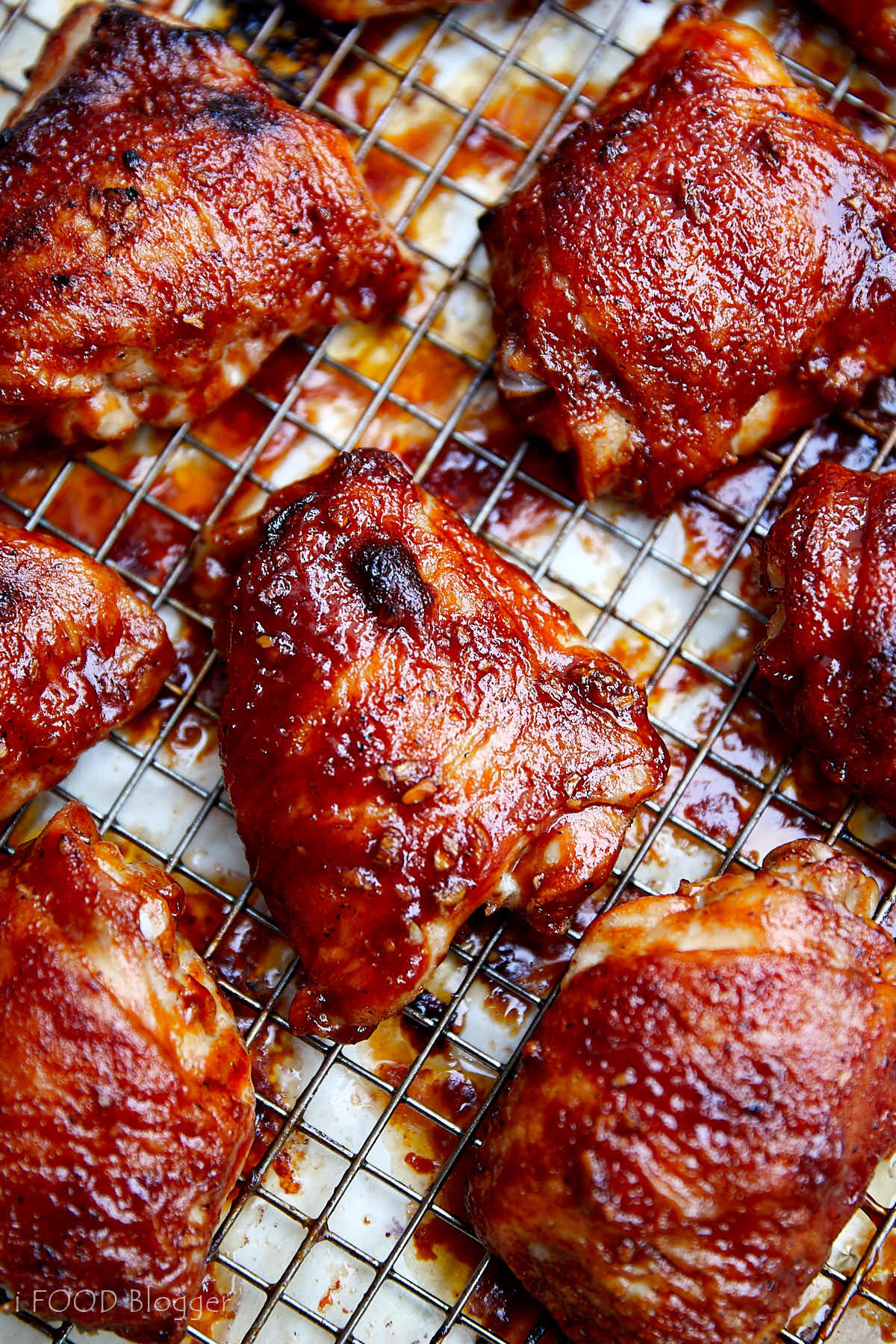 Bbq Chicken Thighs In Oven
 Baked BBQ Chicken Thighs Craving Tasty