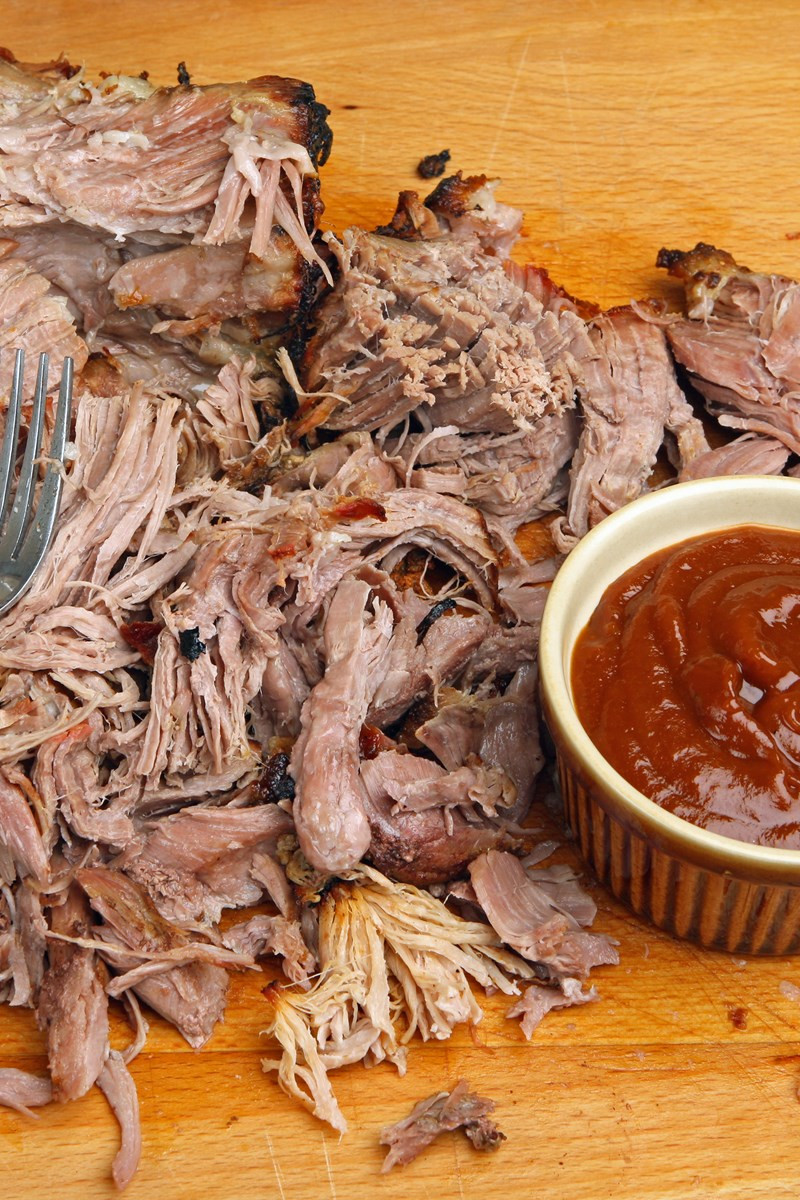Bbq Sauce For Pulled Pork
 Pulled Pork with Homemade Barbecue Sauce