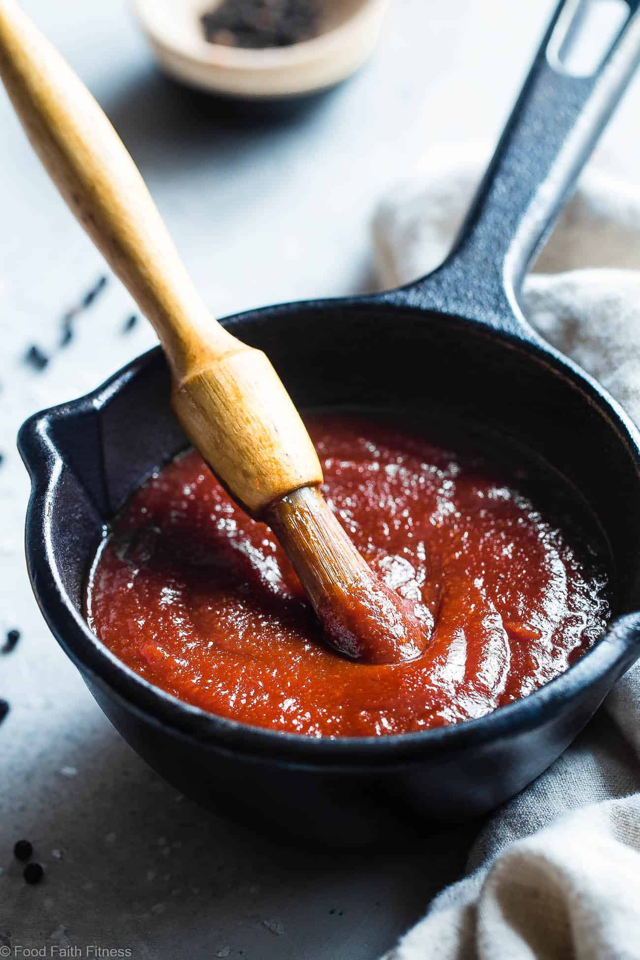 Bbq Sauce Without Sugar
 Sugar Free Low Carb BBQ Sauce Recipe Food Faith Fitness