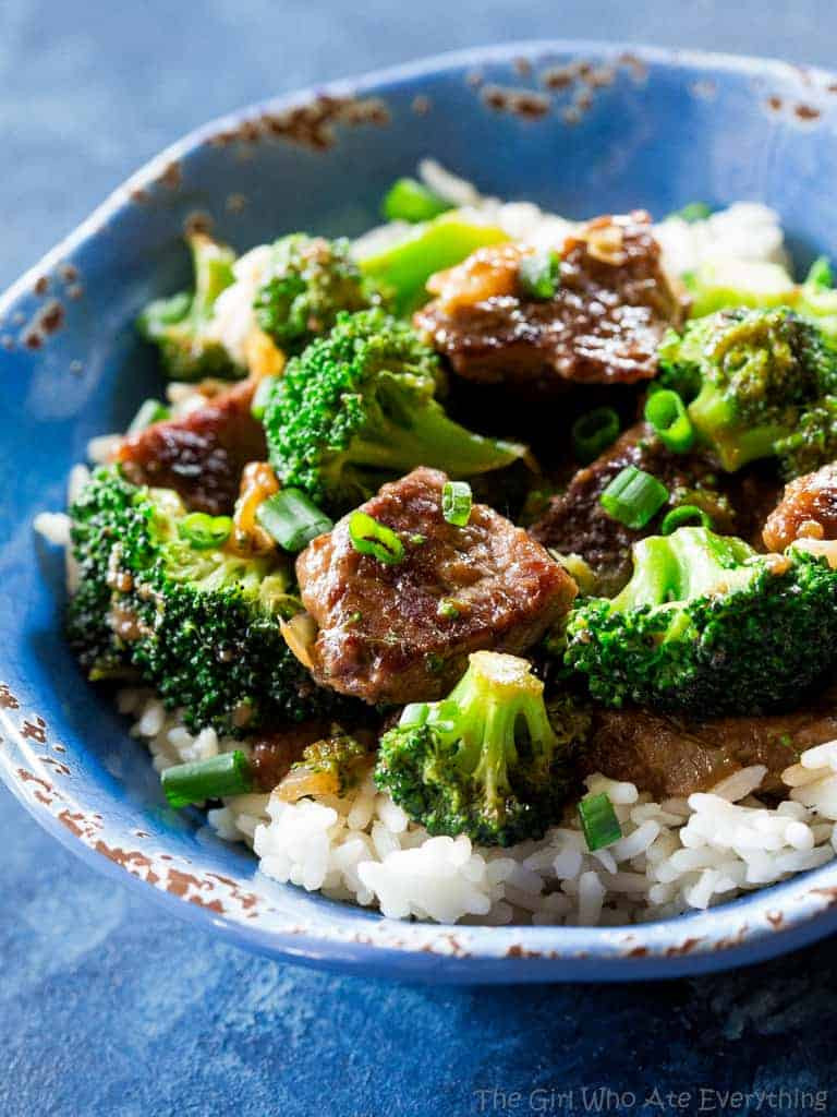 Beef And Broccoli Calories
 Beef Broccoli Stir Fry Recipe The Girl Who Ate Everything