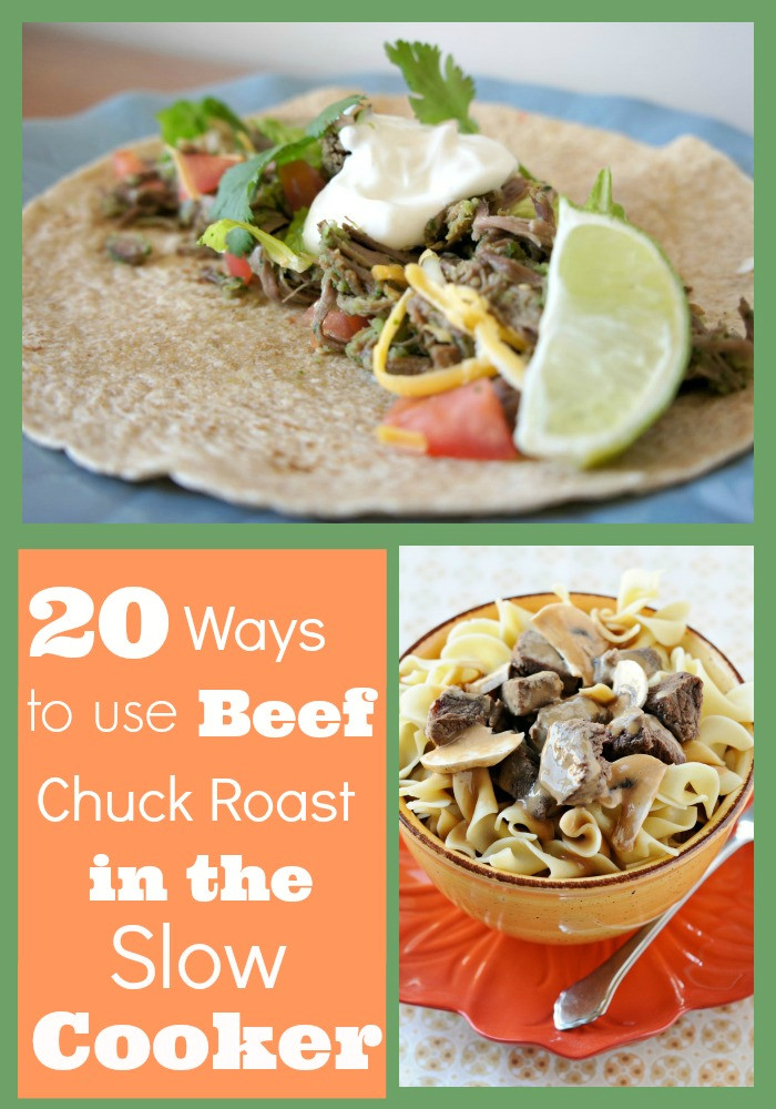 Beef Chuck Slow Cooker
 20 Ways to Use Beef Chuck Roast in the Slow Cooker 365