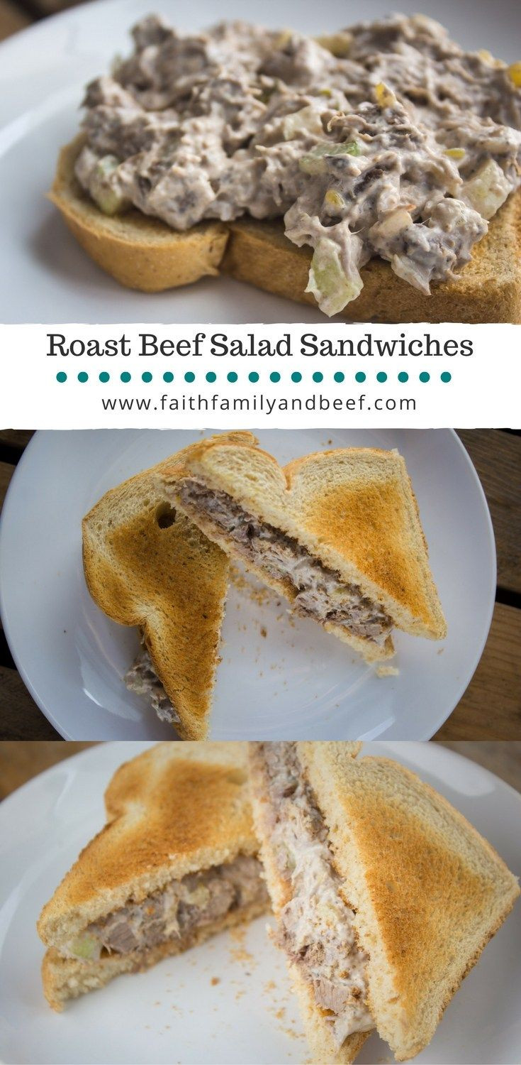 Beef Salad Sandwich
 Roast Beef Salad Sandwiches Recipe