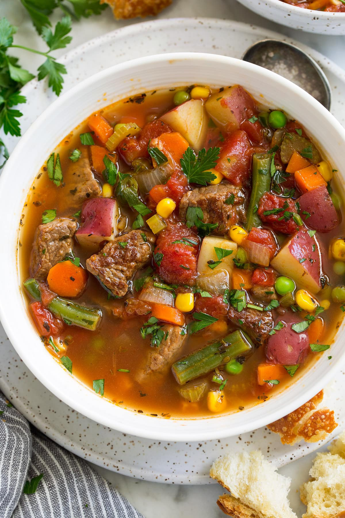 Beef Stew Soup Recipes
 Ve able Beef Soup Cooking Classy
