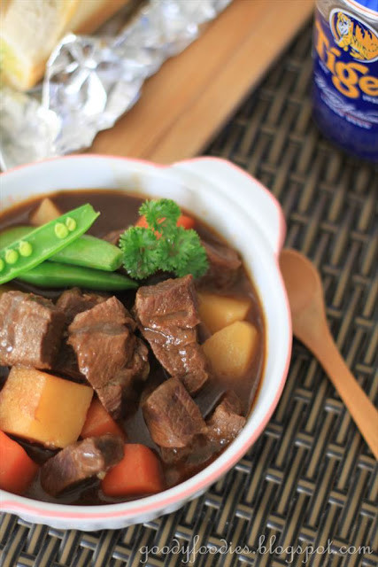 Beef Stew With Beer Recipe
 GoodyFoo s Recipe Beef Stew with Beer and Paprika Ree