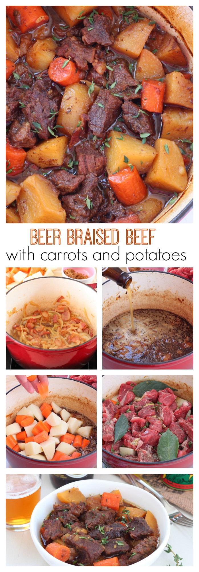 Beef Stew With Beer Recipe
 Beer braised beef with carrots and potatoes recipe