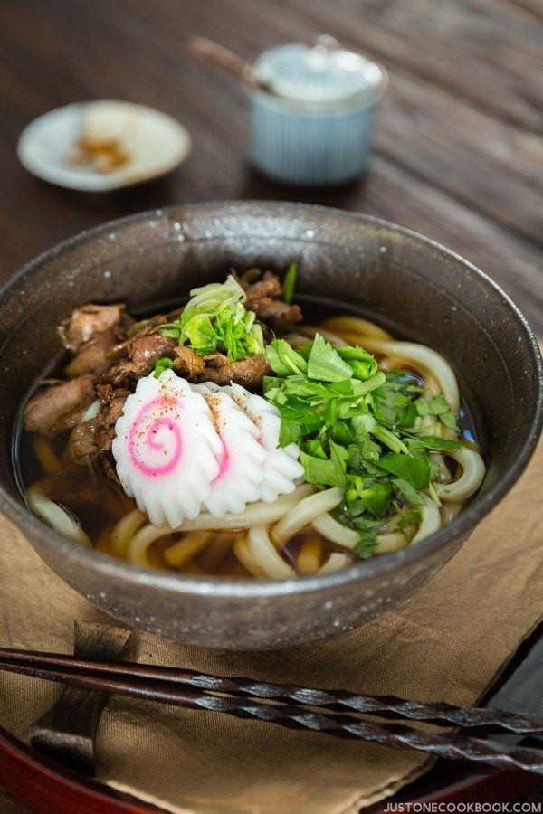 Beef Udon Soup
 Beef Udon Niku Udon 肉うどん • Just e Cookbook