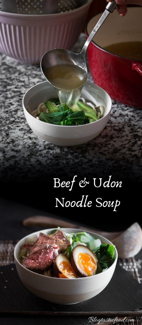 Beef Udon Soup
 Beef and Udon Noodle Soup Blogtastic Food