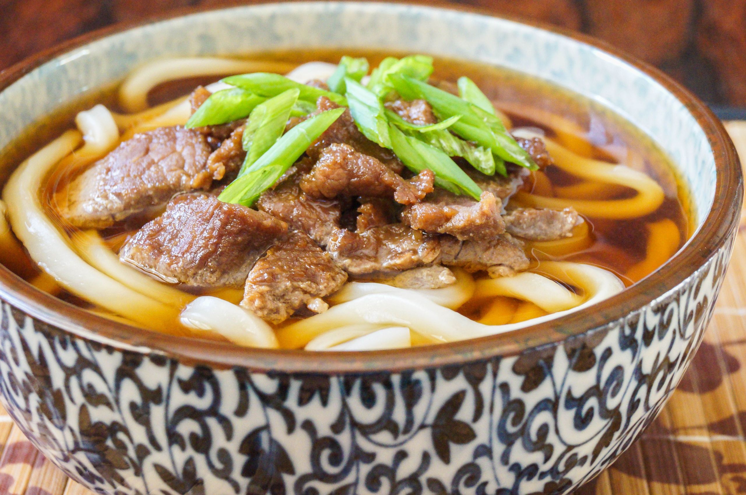 Beef Udon Soup
 My grandparents gave me Japanese Soul Cooking Ramen