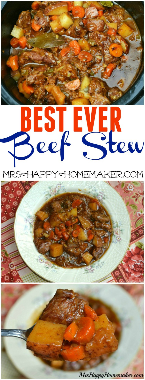 Best Beef Stew Ever
 Best Ever Beef Stew Mrs Happy Homemaker