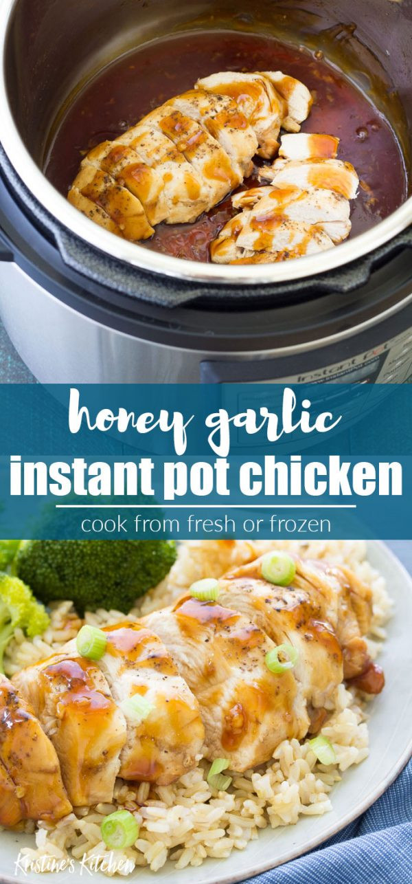 Best Instant Pot Chicken Breast Recipes
 Honey Garlic Instant Pot Chicken Breasts