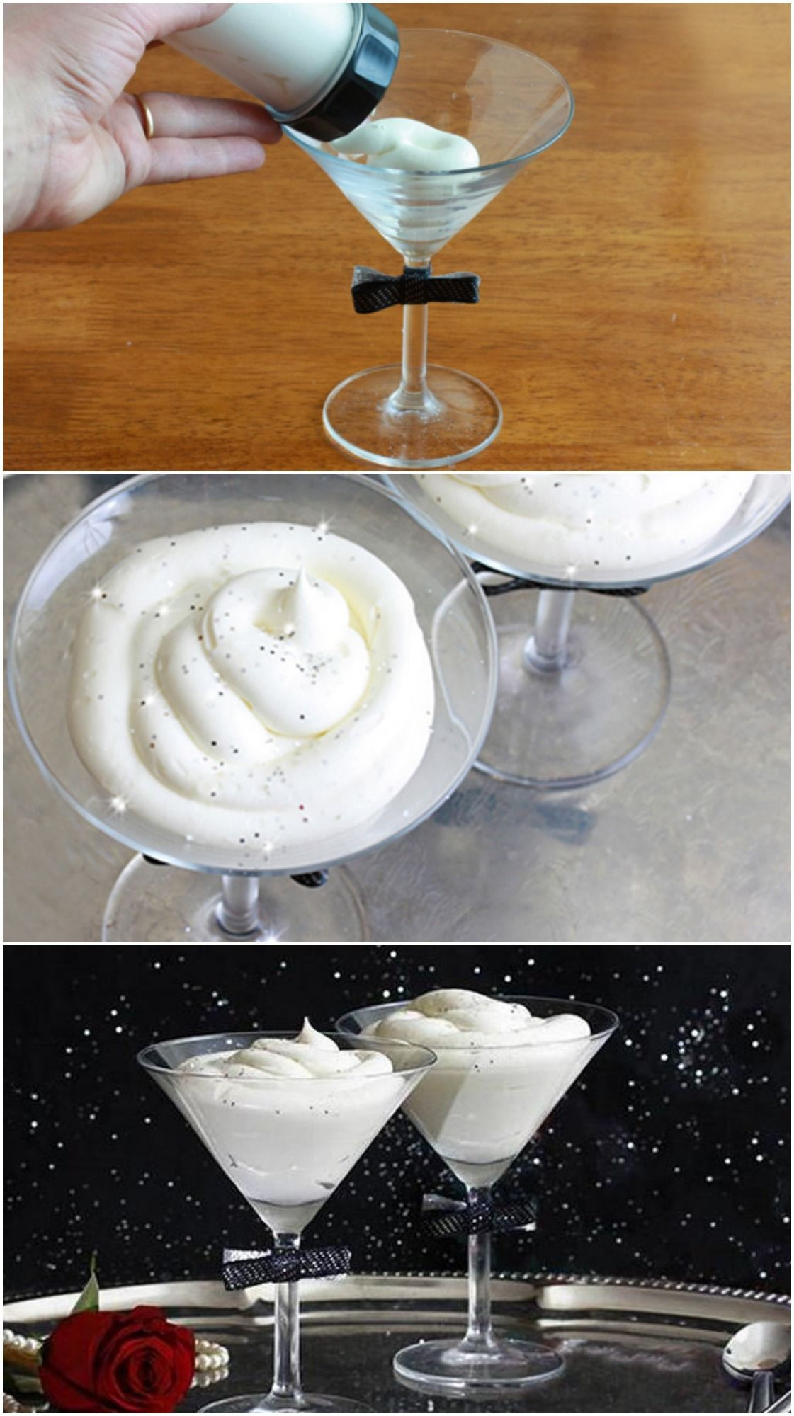 Best New Year'S Eve Desserts
 Sparkly White Chocolate Mousse for New Year s Eve