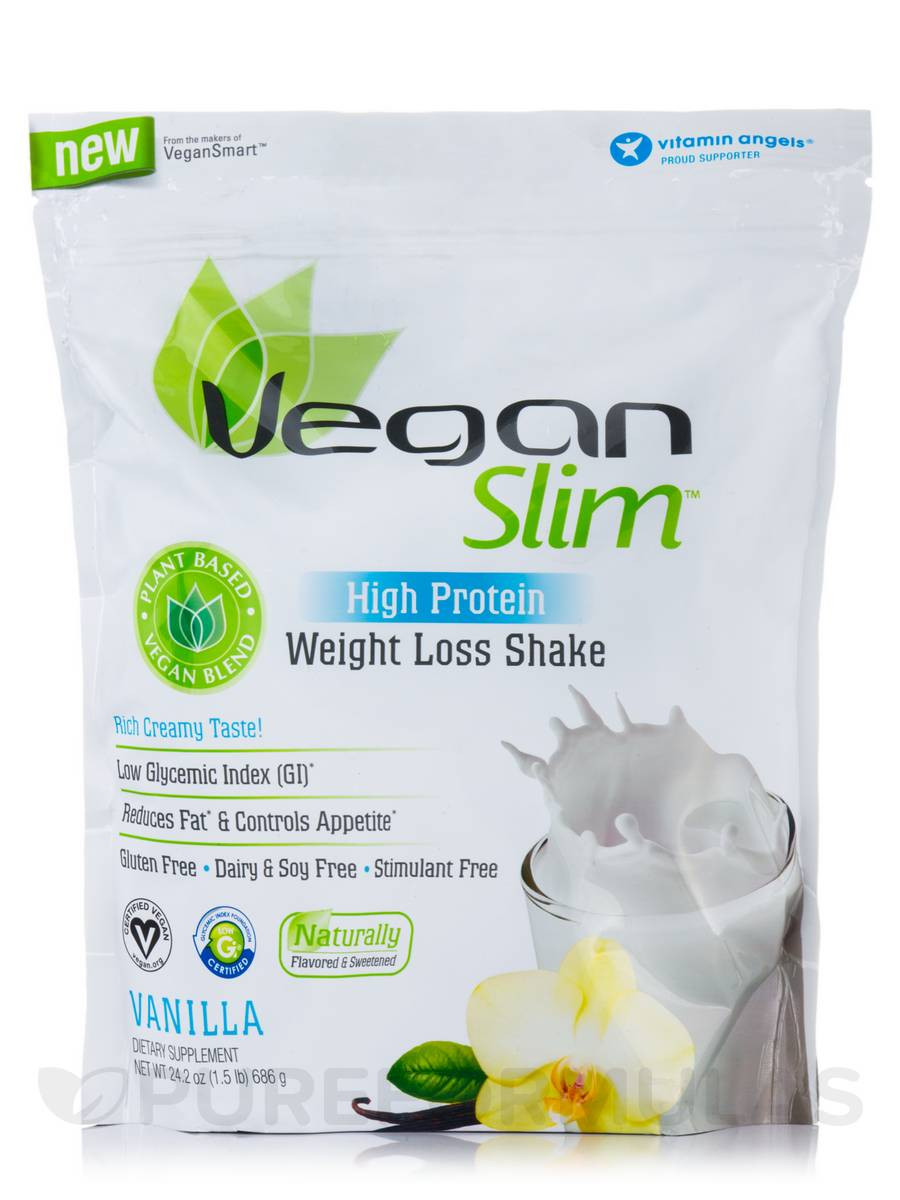 Best Protein Shake Recipes For Weight Loss
 VeganSlim™ High Protein Weight Loss Shake Vanilla 24 2