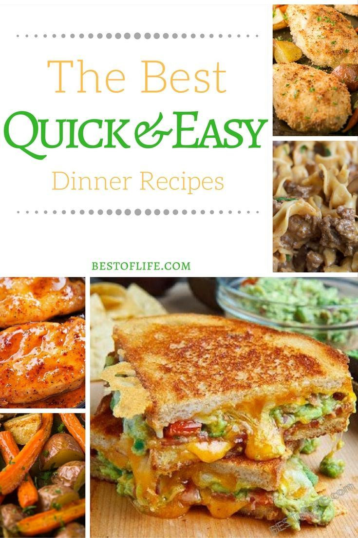 Best Quick Dinner Recipes
 Best Quick Dinner Recipes