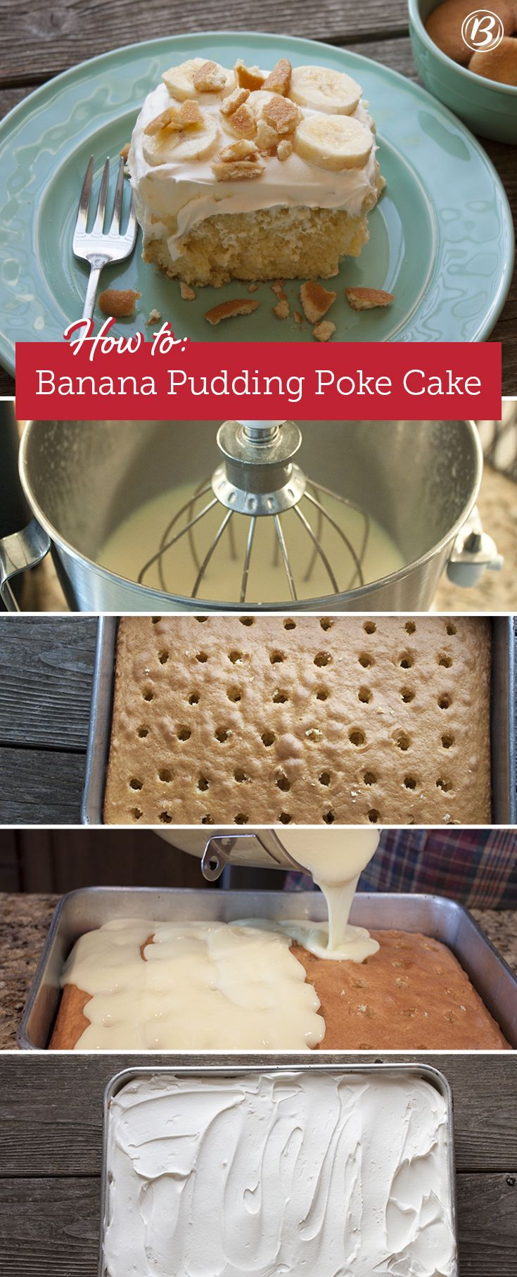 Betty Crocker Banana Cake
 Banana Pudding Poke Cake Recipe