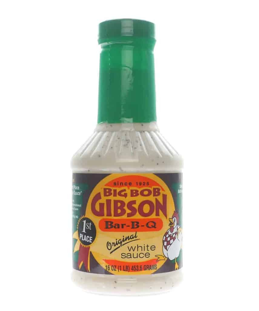 Big Bob Gibson'S White Bbq Sauce
 Big Bob Gibson Original White Sauce – 453g 16 oz – BBQ