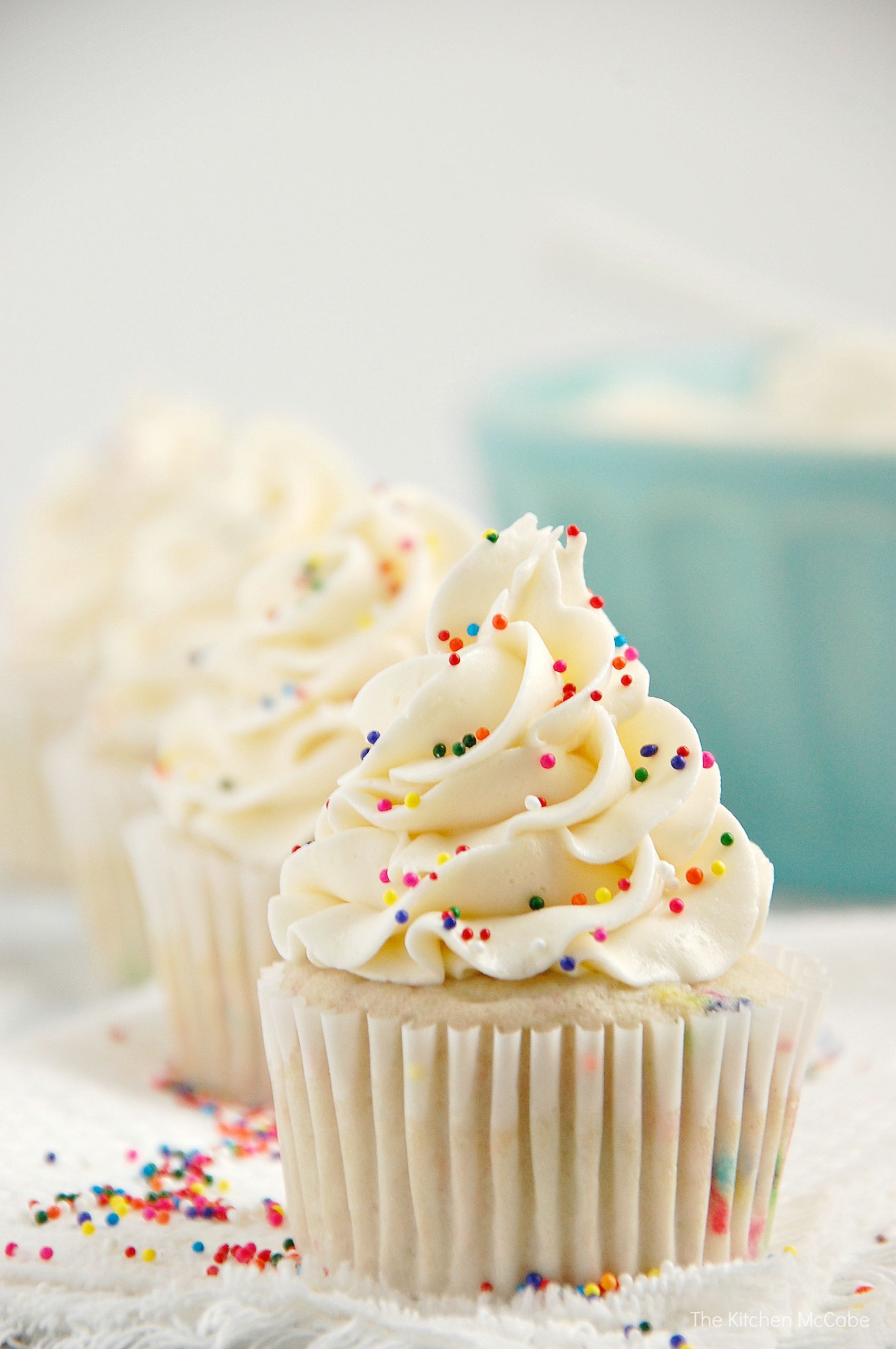 Birthday Cake Cupcake Recipe
 Funfetti Birthday Cake Cupcakes Ditch that boxed mix