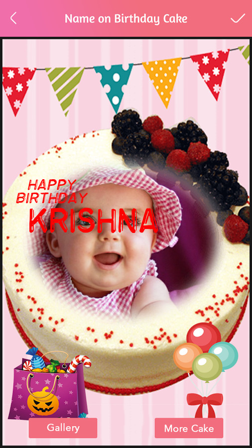 Birthday Cake With Name And Photo
 Name Birthday Cake for Android Free