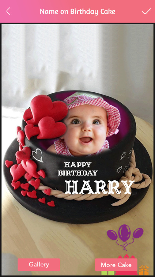 Birthday Cake With Name And Photo
 Name Birthday Cake for Android Free