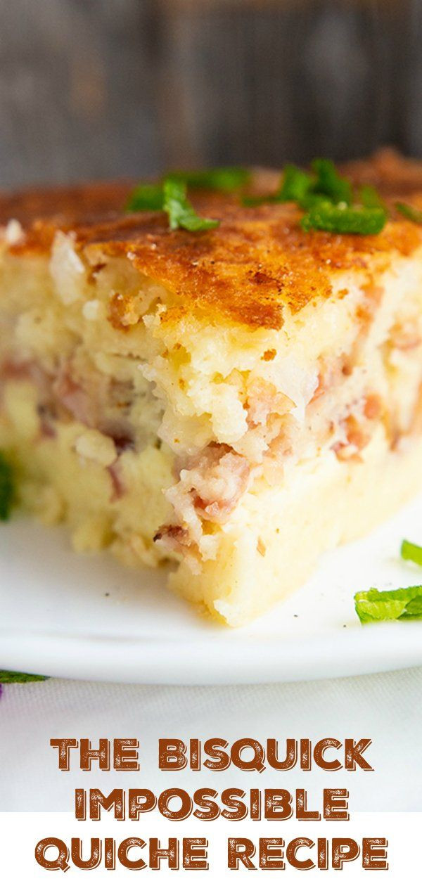 Bisquick Breakfast Quiche
 The Bisquick impossible quiche recipe is simply the