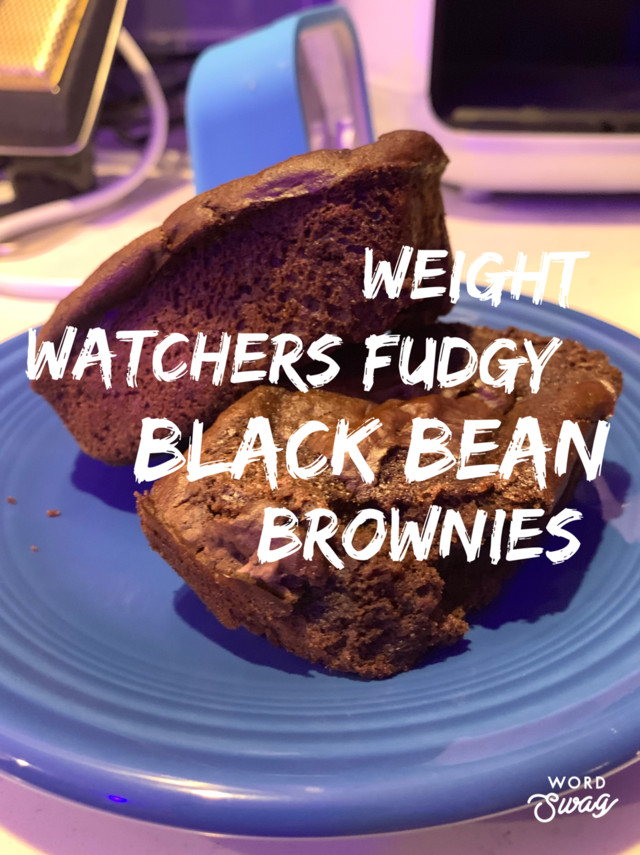 Black Bean Brownies Weight Watchers
 Weight Watchers Fudgy Black Bean Brownies Knitter Loses