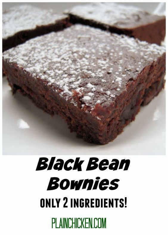 Black Bean Brownies Weight Watchers
 Black Bean Brownies only 2 ingre nts