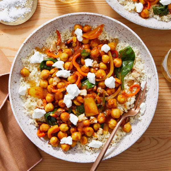 Blue Apron Vegetarian Recipes
 Recipe Spiced Chickpea & Ve able Tagine with Couscous
