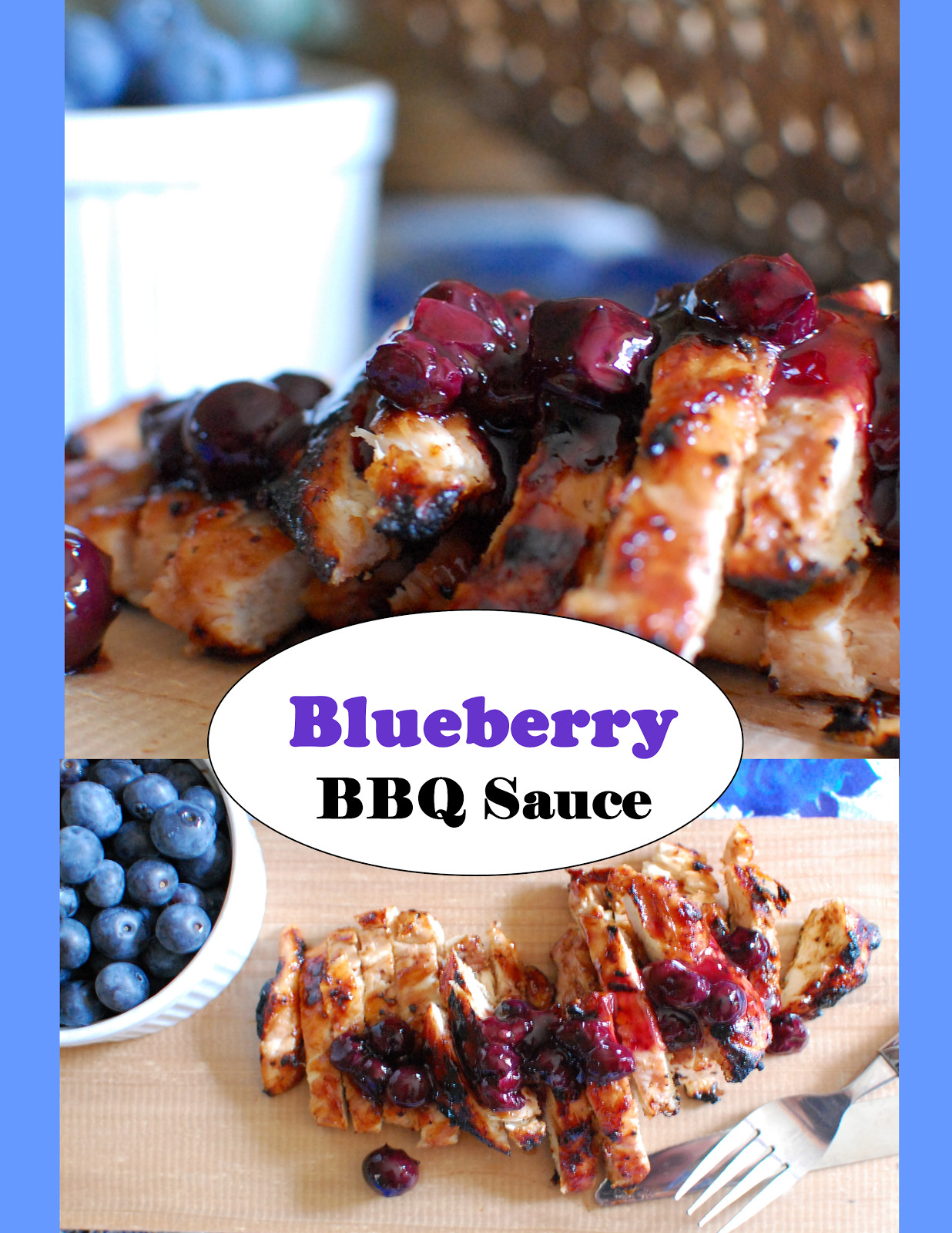 Blueberry Bbq Sauce Recipe
 A Sprinkle of This and That Smoky Sweet Blueberry BBQ Sauce