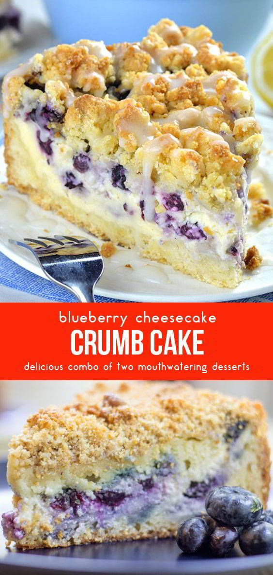 Blueberry Cheesecake Crumb Cake
 Blueberry Cheesecake Crumb Cake