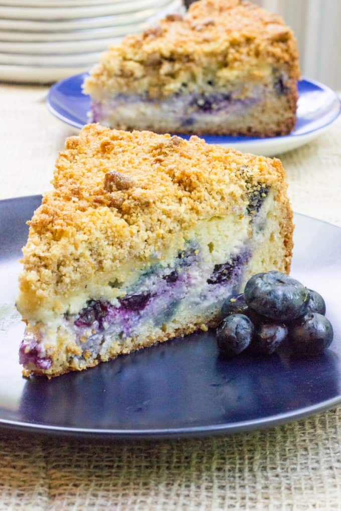 Blueberry Dessert Recipes With Cream Cheese
 Blueberry Cream Cheese Coffee Cake Dinner then Dessert