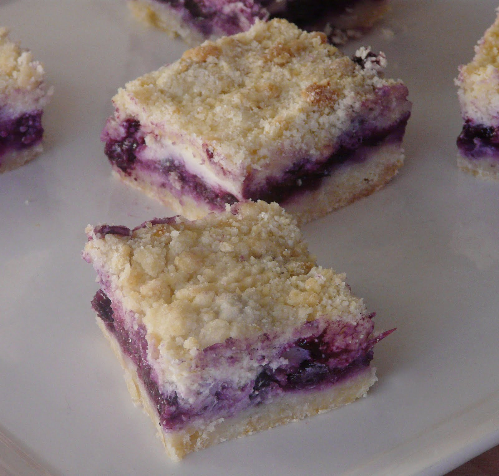 Blueberry Dessert Recipes With Cream Cheese
 Thibeault s Table Blueberry Cream Cheese Crumb Bars