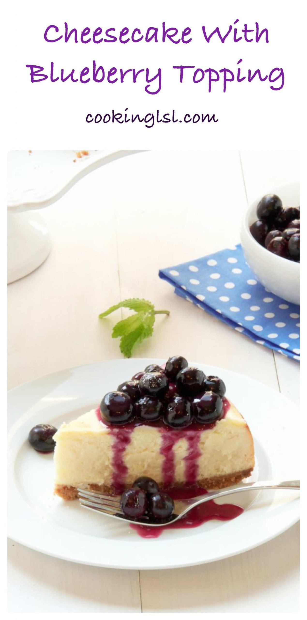 Blueberry Topping For Cheesecake Recipe
 Triple Chocolate Cheesecake Recipe