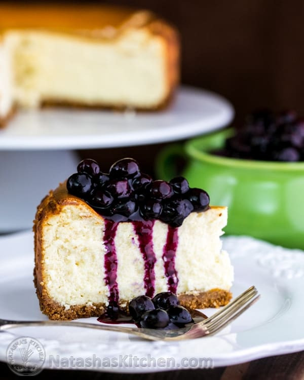 Blueberry Topping For Cheesecake Recipe
 Easy Cheesecake Recipe with Blueberry Topping No Water Bath