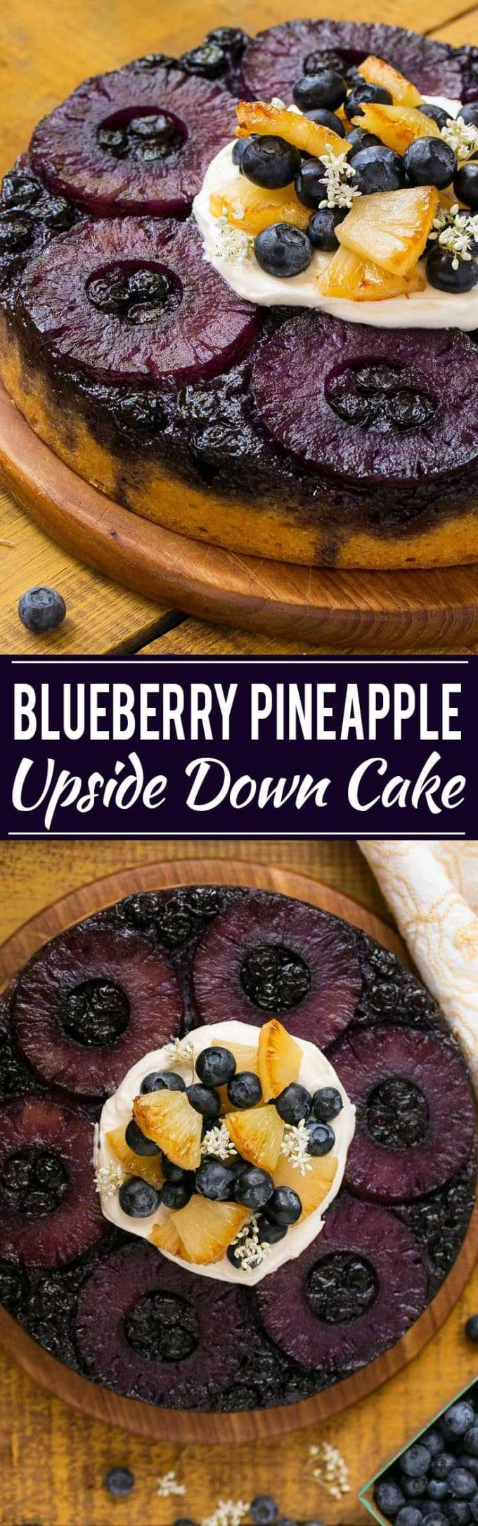 Blueberry Upside Down Cake
 Blueberry Pineapple Upside Down Cake Dinner at the Zoo