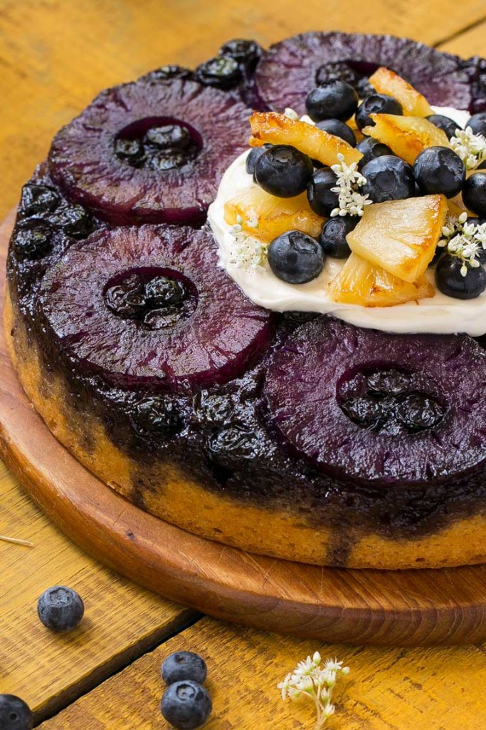 Blueberry Upside Down Cake
 Blueberry Pineapple Upside Down Cake Dinner at the Zoo