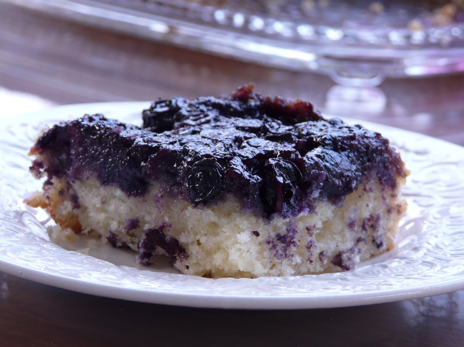Blueberry Upside Down Cake
 Thibeault s Table Blueberry Season PART ONE