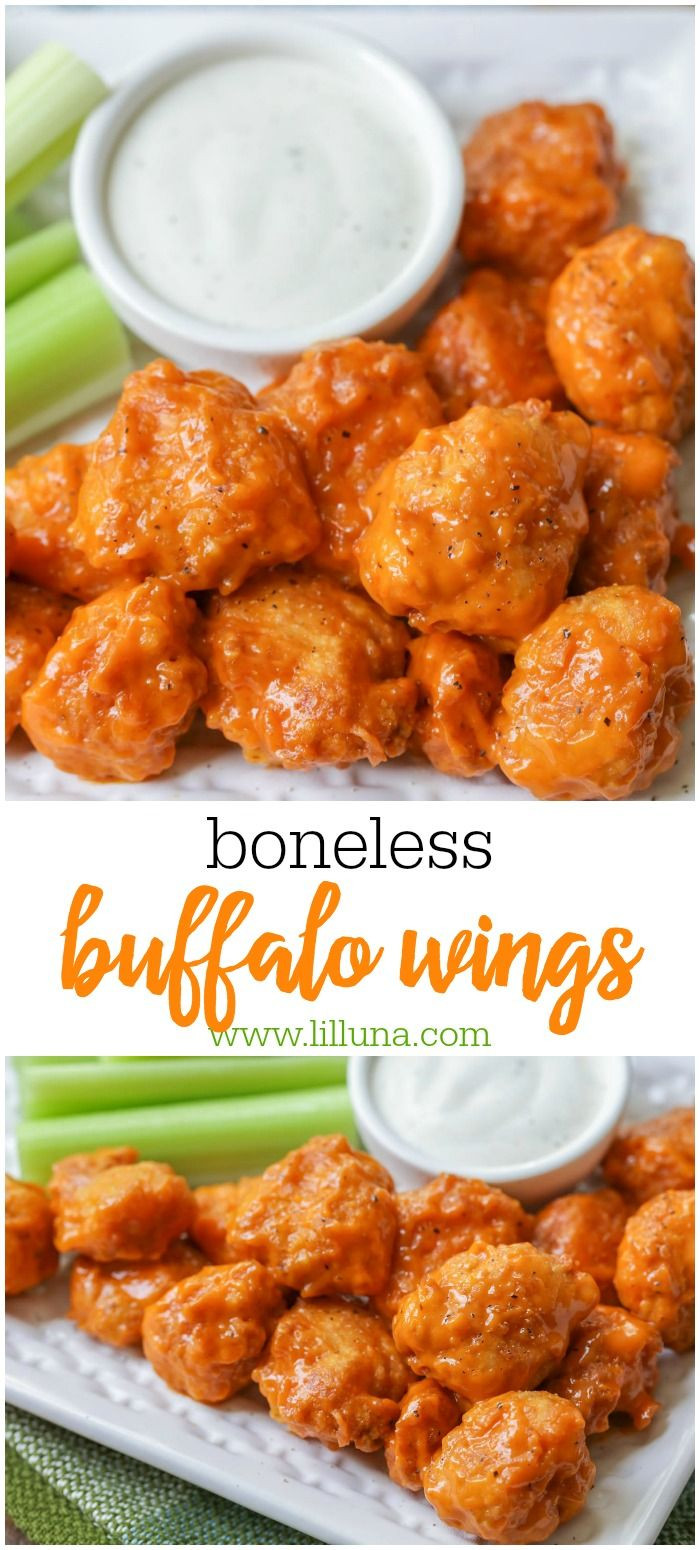 Boneless Chicken Wings Recipe
 Boneless Buffalo Wings Recipe