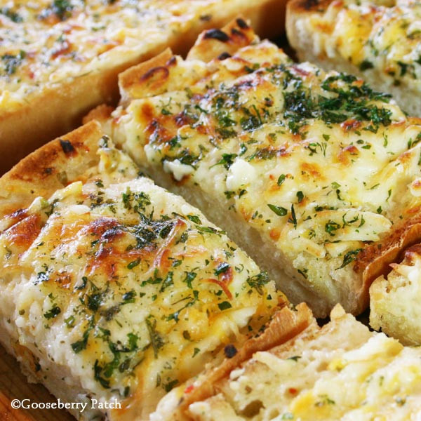 Bread Cheese Recipes
 Bubbly Cheese Garlic Bread
