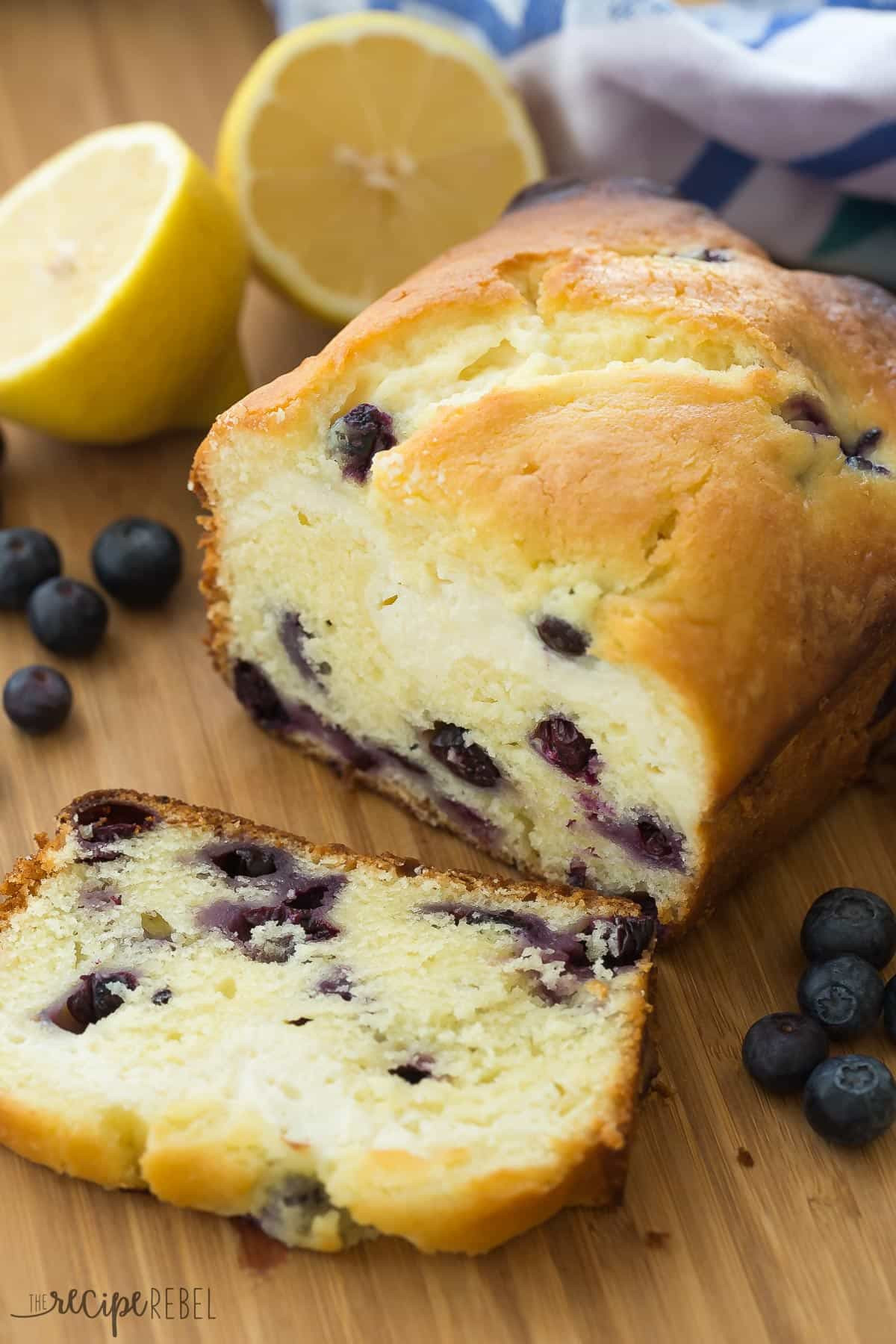 Bread Cheese Recipes
 Cream Cheese Filled Blueberry Lemon Bread VIDEO
